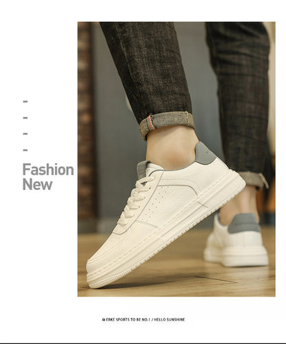 Men's Summer Breathable Casual Leather Shoes