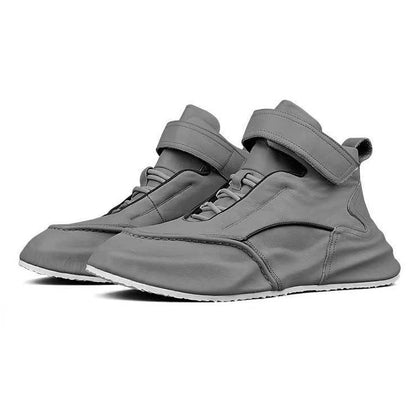 Men's Versatile Sports Fleece-lined Warm Leisure Leather Shoes
