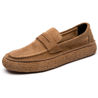 Men's Trendy Fashion Suede Genuine Leather Casual Shoes